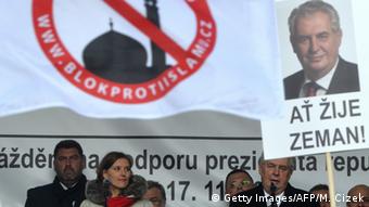 Tschechien Milos Zeman anti-islam Rede in Prag