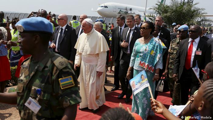 Pope in Central African Republic