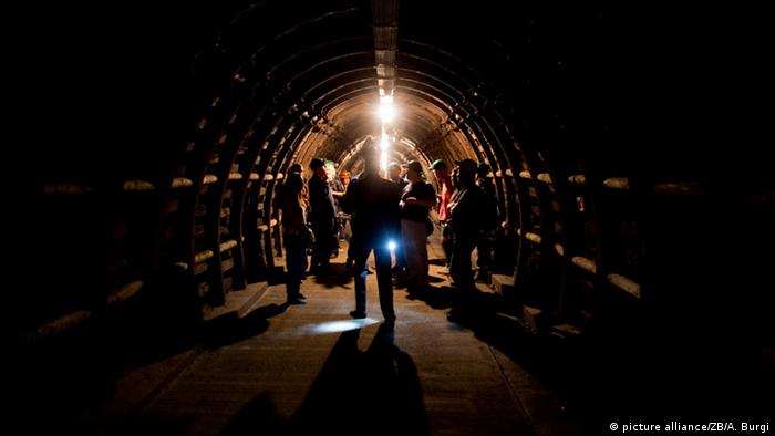 Tunnel of a Polish coal mine