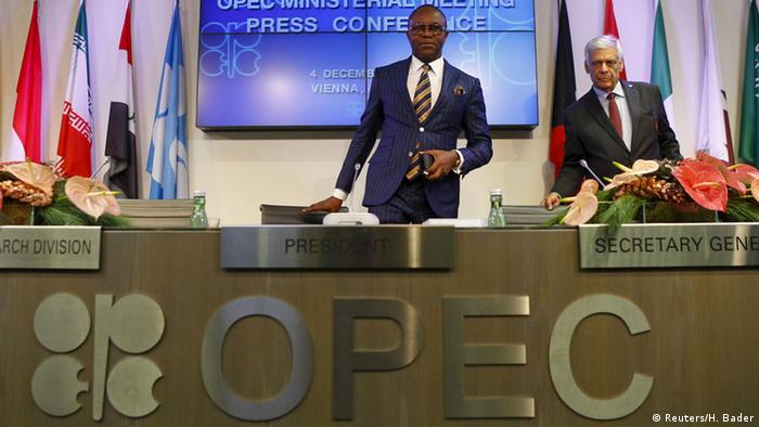 Wien OPEC Treffen Emmanuel Ibe Kachikwu