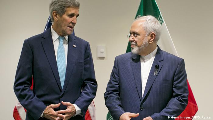 John Kerry und Javad Zarif 