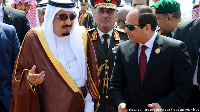Ägypten Abdel Fattah al-Sisi & Salman bin Abdulaziz Al Saud