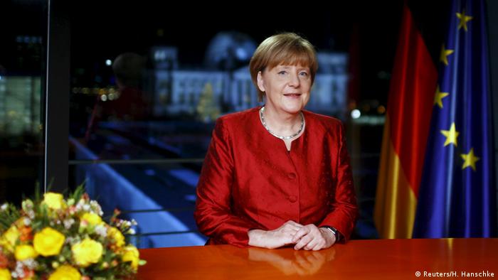 Bundeskanzlerin Angela Merkel Neujahrsansprache