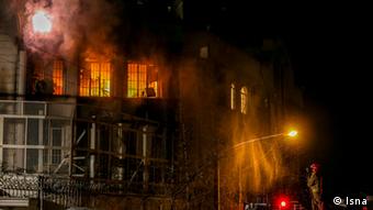 به گفته کاظمینی حمله و به آتش کشیدن سفارت عربستان در تهران سازماندهی شده بود