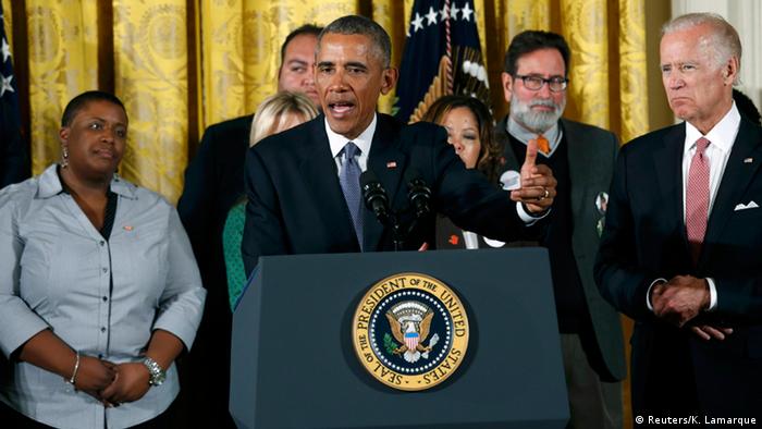 Obama said his gun-control measures complement the second amendment