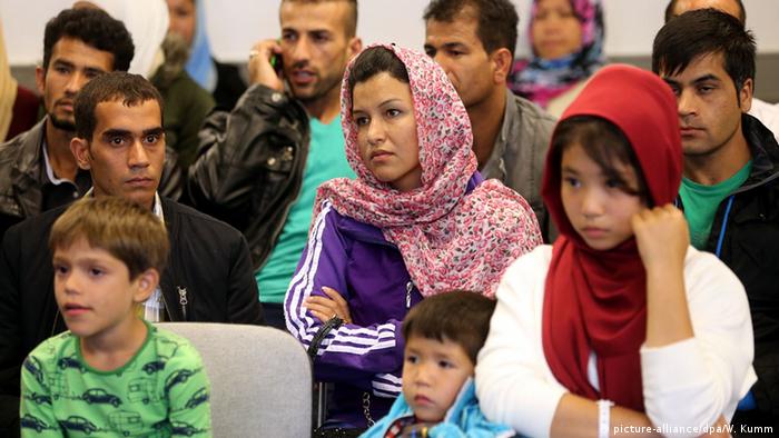 Deutschland Frauen in Flüchtlingsunterkünften