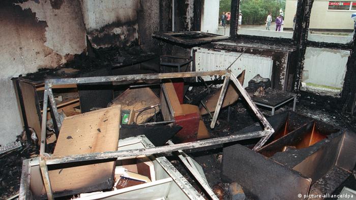 Deutschland Anschlag auf Asylbewerberheim in Rostock-Lichtenhagen 1992