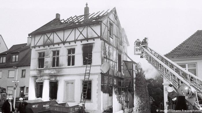 Deutschland Anschlag auf Haus in Solingen 1993