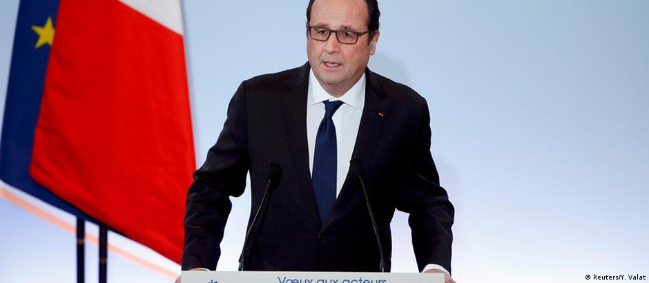 Presidente francês, François Hollande