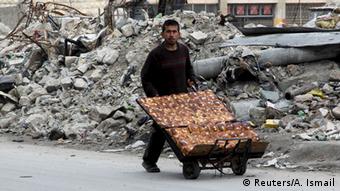 Уличный продавец в Алеппо