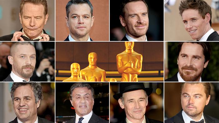 2016 yılı Oscar Ödülleri'nin En İyi Erkek Oyuncu ve En İyi Yardımcı Erkek Oyuncu adayları
