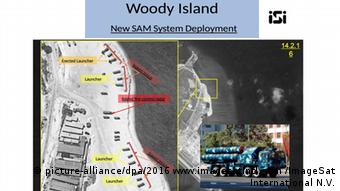 Satellitenbild Woody Island 