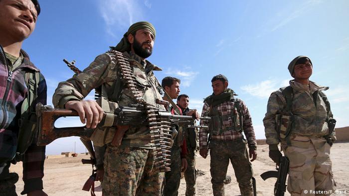 Hasaka fighters in Syria