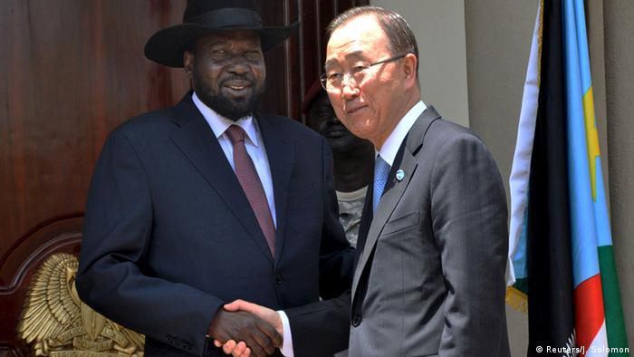 Ban Ki-moon in South Sudan 