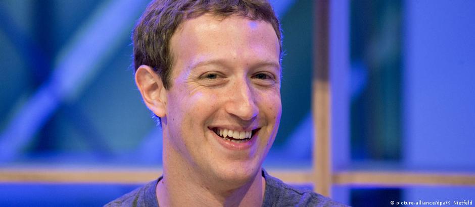 Zuckerberg ficou na sexta posição do ranking