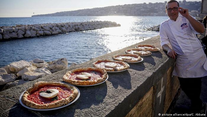 Italien Neapel Pizza als UNESCO Weltkulturerbe