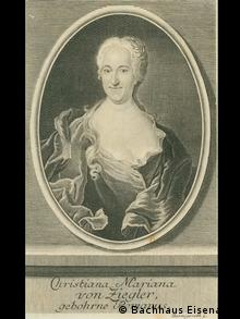 Christiane Mariane von Ziegler (1695-1760)