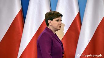 La primera ministra de Polonia, Beata Szydło.