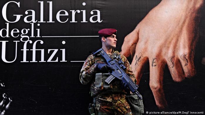 تدابیر امنیتی در ایتالیا پس از سوء قصدهای انتحاری در بروکسل تشدید شده است