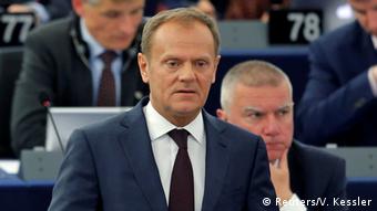 O επικεφαλής του Ευρωπαϊκού Συμβουλίου Ντόναλντ Τουσκ προειδοποίησε εκ νέου για κατάρρευση της ζώνης Σένγκεν