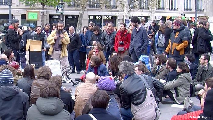 Frankreich Proteste Nuit debout-Bewegung in Paris