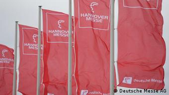 Zastave na sajmištu u Hannoveru