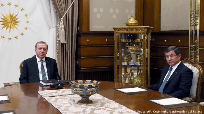 Türkei Präsident Erdogan und Premierminster Davutoglu