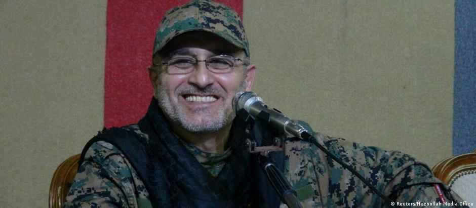 Mustafa Amine Badreddine, comandante militar do grupo xiita libanês Hisbolá, morto na Síria
