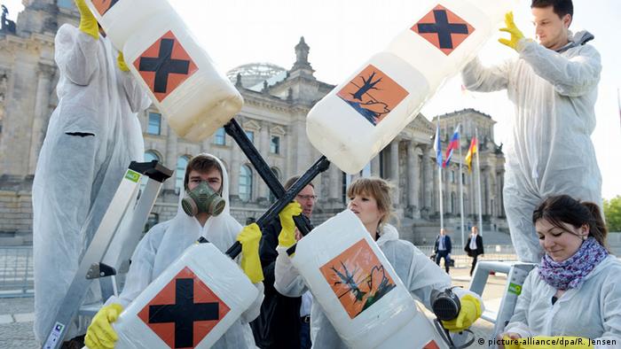 Deutschland Protest gegen Glyphosat-Zulassung