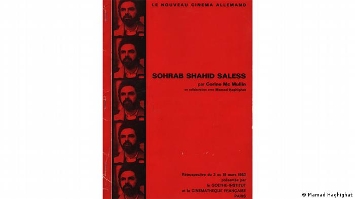 Buchcover Dokumentation über Sohrab Shahid Saless 