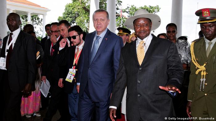 Afrka Uganda Erdogan