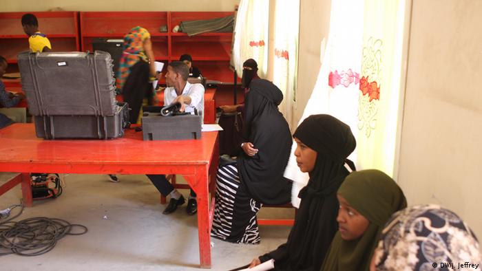 Somaliland Wählerinnen in Hargeisa Copyright: DW/J. Jeffrey
