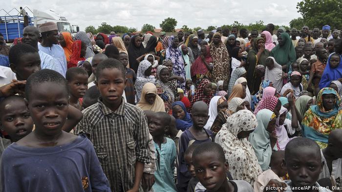 Symbolbild Nigeria Bama Flüchtlinge