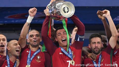 Frankreich UEFA Euro 2016 Finale Portugal ist Europameister 