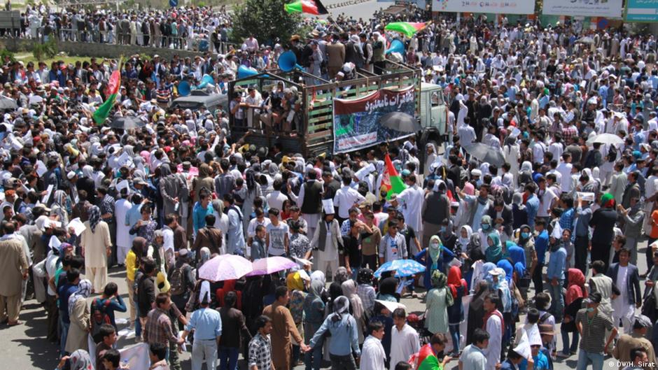 معترضان اقلیت هزاره در کابل
