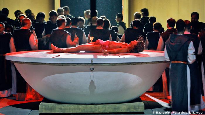 Scene from Parsifal.Copyright: Bayreuther Festspiele/E. Nawrath 