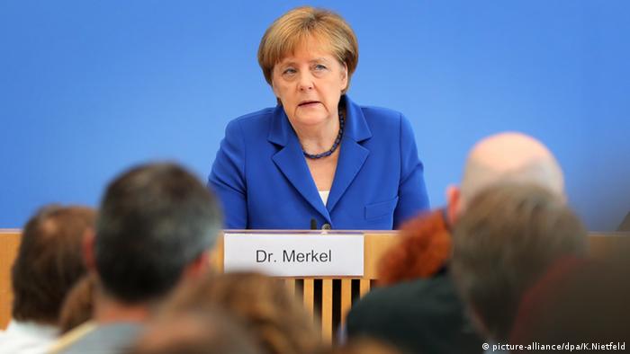 Angela Merkel Bundespressekonferenz