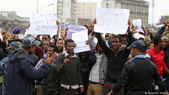 Äthiopien Protest 