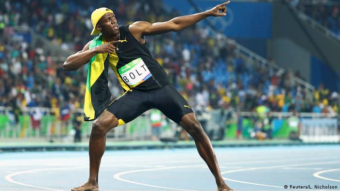 Rio Momente 14 08 Leichtathletik 100 m Männer Finale Usain Bolt