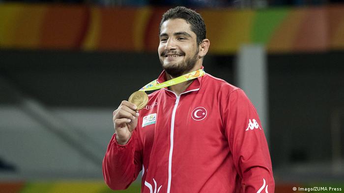 Brasilien - Olympia Ringen Goldmedaillengewinner Taha Akgul