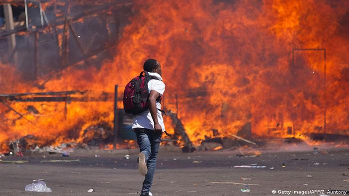 Zimbabwe proteste against President Mugabe Copyright: Getty Images/AFP/Z. Auntony