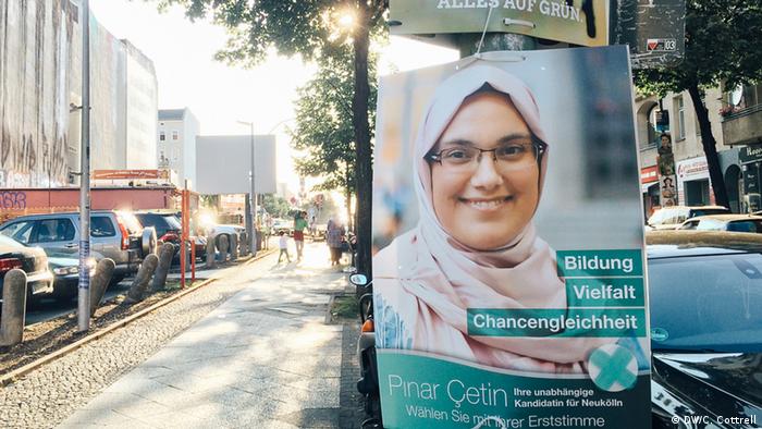 Deutschland Berliner Abgeordnetenwahl - Wahlplakat