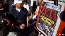 Zeitung Zeta Drogenkrieg Mexiko Presse