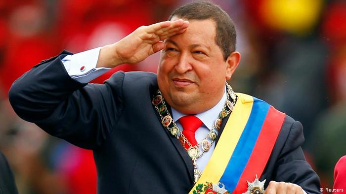 Venezuela Präsident Hugo Chavez (Reuters)