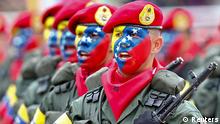 Venezuela Caracas Militärparade