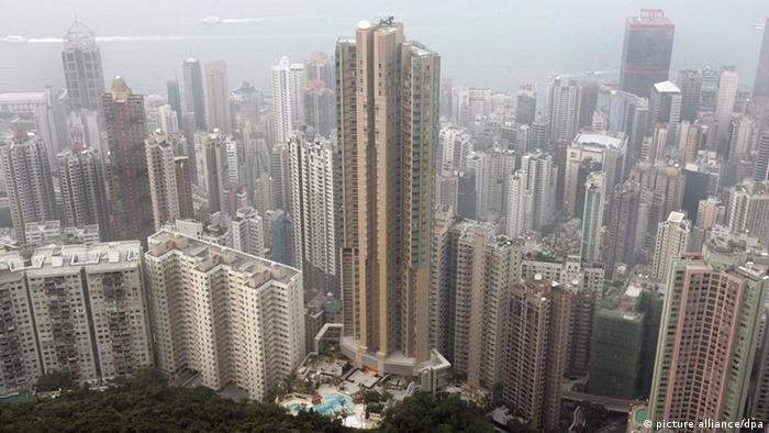 China Hongkong Panorama Rekordpreis fr Luxus-Appartment (picture alliance/dpa)