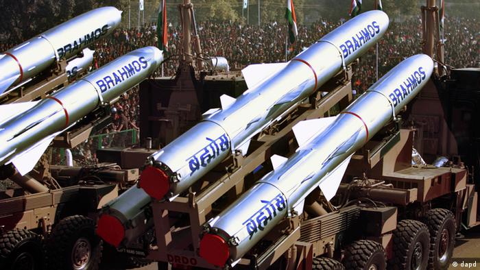 Raketentest Indien (dapd)