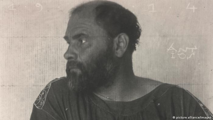 Gustav Klimt, Foto de 1914 
