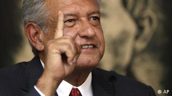 El mexicano Andrés Manuel López Obrador.