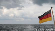 Deutschland Fahne Flagge Schiff Heck
